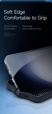 Защитный чехол DUX DUCIS Aimo Series Magnetic (FP) для Samsung Galaxy S24 - Black