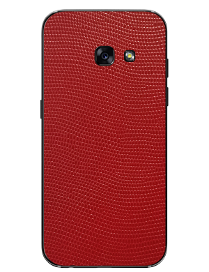Кожаная наклейка Glueskin Red Stingay для Samsung Galaxy A5 (2017)