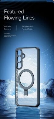 Защитный чехол DUX DUCIS Aimo Series Magnetic (FP) для Samsung Galaxy S24 - Black