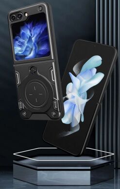 Защитный чехол Deexe Magnetic Space (FF) для Samsung Galaxy Flip 5 - Pink