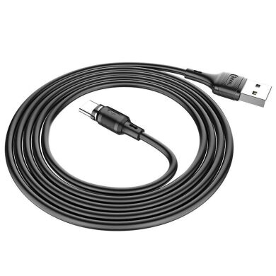 Дата-кабель Hoco X52 Sereno Magnetic Type-C (3A, 1m) - Black