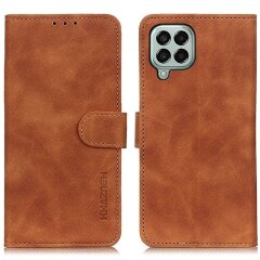 Чехол-книжка KHAZNEH Retro Wallet для Samsung Galaxy M33 (M336) - Brown