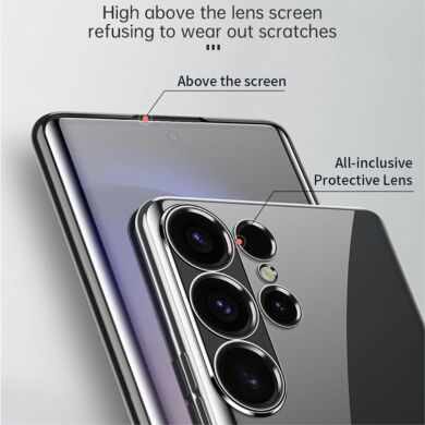 Защитный чехол SULADA Clear Cover для Samsung Galaxy S24 - Titanium Grey
