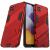 Защитный чехол Deexe Bibercas для Samsung Galaxy A22 5G (A226) - Red