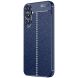 Защитный чехол Deexe Leather Cover для Samsung Galaxy A15 (A155) - Blue. Фото 1 из 8