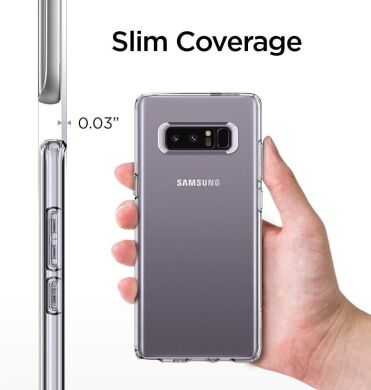Защитный чехол Spigen (SGP) Liquid Crystal для Samsung Galaxy Note 8 (N950) - Crystal Clear