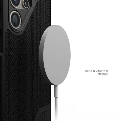 Защитный чехол URBAN ARMOR GEAR (UAG) Metropolis LT Pro для Samsung Galaxy S24 Ultra (S928) - Kevlar Black