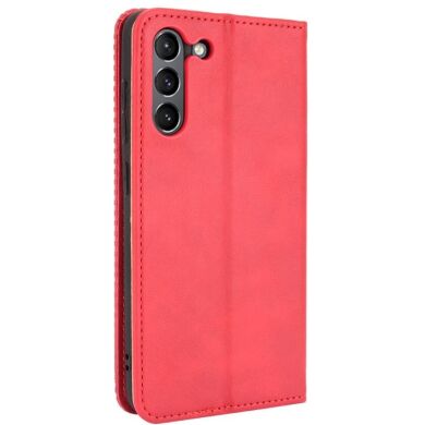 Чехол Deexe Retro Style для Samsung Galaxy S21 FE (G990) - Red