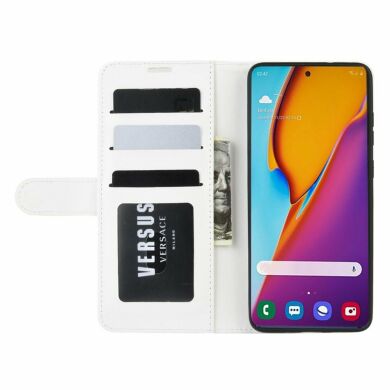 Чехол-книжка Deexe Wallet Style для Samsung Galaxy S20 Plus (G985) - White