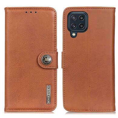 Чехол-книжка KHAZNEH Wallet Cover для Samsung Galaxy M32 (M325) - Brown