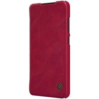 Чехол-книжка NILLKIN Qin Series для Samsung Galaxy S21 FE (G990) - Red