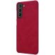 Чехол-книжка NILLKIN Qin Series для Samsung Galaxy S21 FE (G990) - Red. Фото 4 из 19