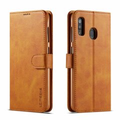 Чехол LC.IMEEKE Wallet Case для Samsung Galaxy A40 (А405) - Brown