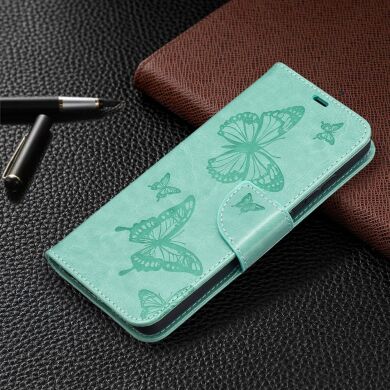 Чехол UniCase Butterfly Pattern для Samsung Galaxy A52 (A525) / A52s (A528) - Green