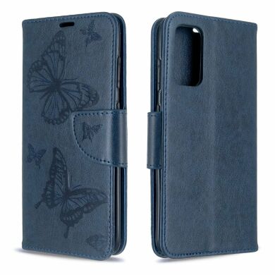 Чехол UniCase Butterfly Pattern для Samsung Galaxy S20 (G980) - Blue