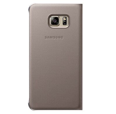 Чехол S View Cover для Samsung Galaxy S6 edge+ (EF-CG928PBEGRU) - Gold
