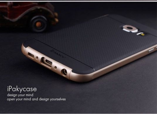 Накладка IPAKY Hybrid Cover для Samsung Galaxy S6 (G920) - Gold