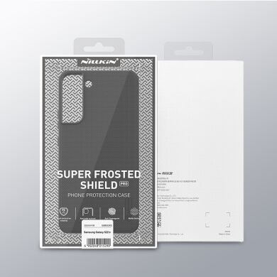 Пластиковый чехол NILLKIN Frosted Shield Pro для Samsung Galaxy S22 Plus - Green