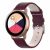 Ремешок Deexe Classic Style для Samsung Watch Active / Active 2 40mm / Active 2 44mm - Wine Red