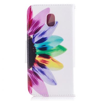 Чехол-книжка UniCase Color Wallet для Samsung Galaxy J7 2017 (J730) - Pastel Flower