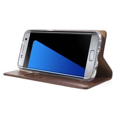 Чохол MERCURY Classic Flip для Samsung Galaxy S7 edge (G935), Коричневий