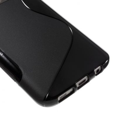 Силиконовая накладка Deexe S Line для Samsung Galaxy S7 (G930) - Black
