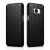 Кожаный чехол-книжка ICARER Woven Pattern для Samsung Galaxy S8 Plus (G955) - Black