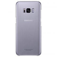 Пластиковий чохол Clear Cover для Samsung Galaxy S8 (G950) EF-QG950CVEGRU - Violet