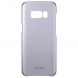 Пластиковый чехол Clear Cover для Samsung Galaxy S8 (G950) EF-QG950CVEGRU - Violet. Фото 4 из 5