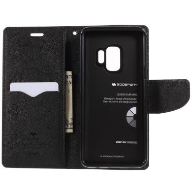 Чохол-книжка MERCURY Fancy Diary для Samsung Galaxy S9 (G960), Черный
