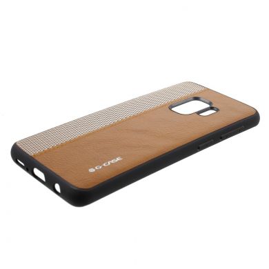 Защитная накладка G-CASE Leather Back для Samsung Galaxy S9 (G960) - Brown
