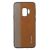 Защитная накладка G-CASE Leather Back для Samsung Galaxy S9 (G960) - Brown