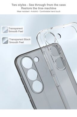 Силиконовый чехол IMAK UX-5 Series для Samsung Galaxy S23 (S911) - Transparent Black