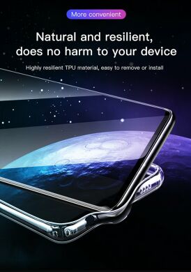 Силиконовый (TPU) чехол BASEUS Simple Series для Samsung Galaxy S10 (G973) - Transparent