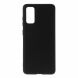 Силиконовый (TPU) чехол Deexe Matte Case для Samsung Galaxy S20 (G980) - Black. Фото 1 из 7