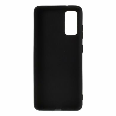 Силиконовый (TPU) чехол Deexe Matte Case для Samsung Galaxy S20 (G980) - Black