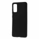 Силиконовый (TPU) чехол Deexe Matte Case для Samsung Galaxy S20 (G980) - Black. Фото 2 из 7