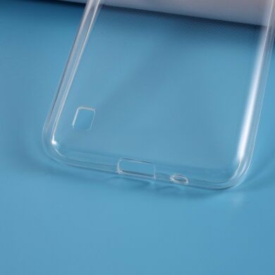 Силиконовый (TPU) чехол Deexe UltraThin для Samsung Galaxy A01 (A015) - Transparent