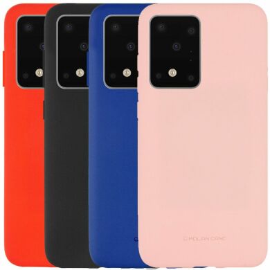 Силиконовый (TPU) чехол Molan Cano Smooth для Samsung Galaxy S20 Ultra (G988) - Pink