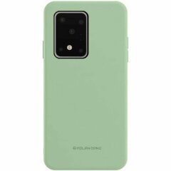 Силиконовый (TPU) чехол Molan Cano Smooth для Samsung Galaxy S20 Ultra (G988) - Green