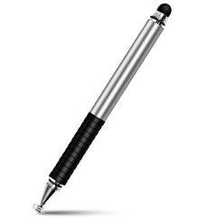 Стилус FONKEN DRB-01 2 In 1 Universal Stylus Touch Pen - Silver