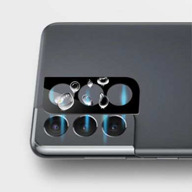 Защитное стекло на камеру MOCOLO Lens Protector для Samsung Galaxy S22 (S901) - Black
