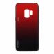 Захисний чохол Deexe Gradient Color для Samsung Galaxy S9 (G960), Red / Black