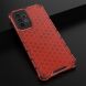 Защитный чехол Deexe Honeycomb Series для Samsung Galaxy A73 - Red. Фото 4 из 5