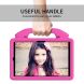 Защитный чехол Deexe Kids Stand для Samsung Galaxy Tab A8 10.5 (X200/205) - Rose. Фото 2 из 6