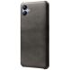 Защитный чехол Deexe Leather Back Cover для Samsung Galaxy A05 (A055) - Black. Фото 1 из 4