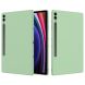 Защитный чехол Deexe Silicone Shell для Samsung Galaxy Tab S9 Plus / S9 FE Plus (X810/816/610/616) - Green. Фото 1 из 8