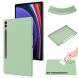 Защитный чехол Deexe Silicone Shell для Samsung Galaxy Tab S9 Plus / S9 FE Plus (X810/816/610/616) - Green. Фото 2 из 8