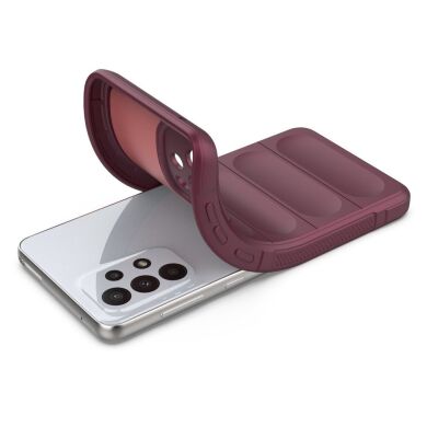 Защитный чехол Deexe Terra Case для Samsung Galaxy A53 (A536) - Wine Red