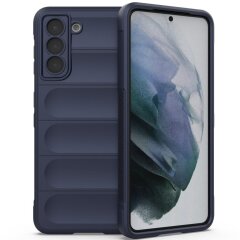Защитный чехол Deexe Terra Case для Samsung Galaxy S21 (G991) - Dark Blue